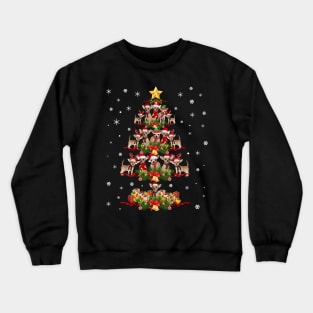 Chihuahua Christmas Tree TShirt Xmas Gift For Chihuahua Dog Crewneck Sweatshirt